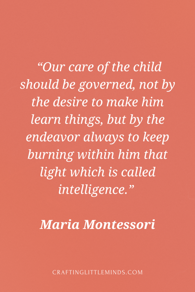 Maria Montessori Quotes