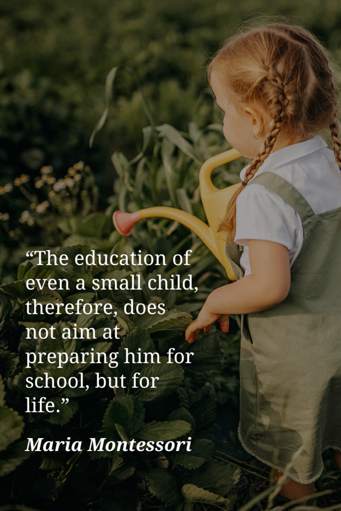 Maria Montessori Quotes